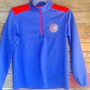 MBL Chicago cubs 1/4 zipper pullover fleece